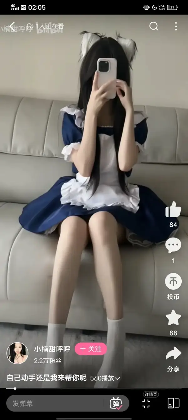 B站精简版视频播放页截图